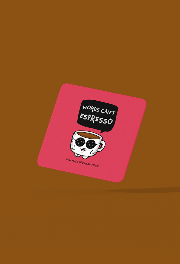 Espresso Coaster