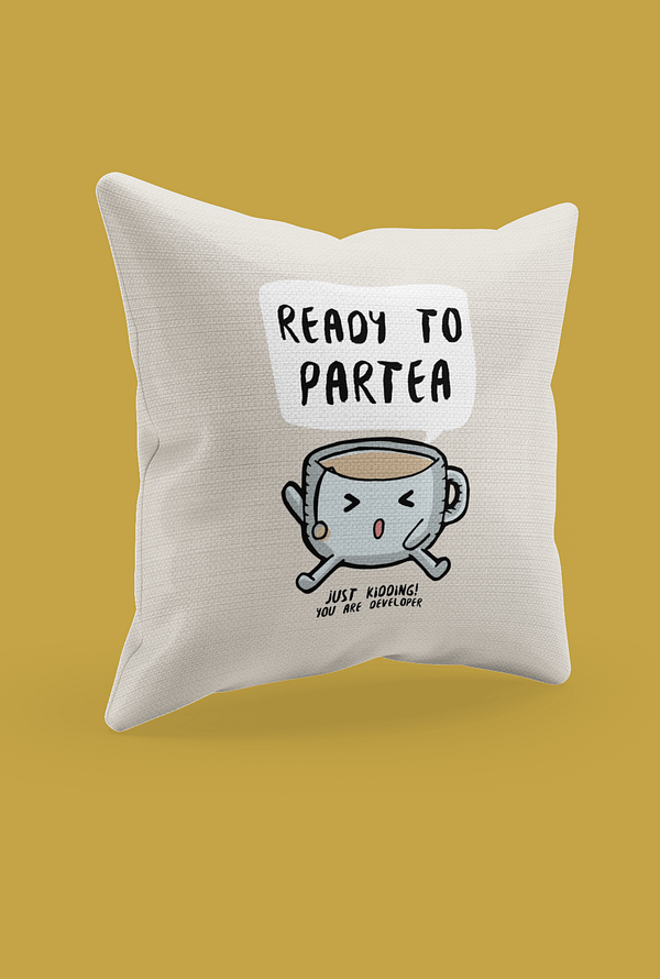 Ready To Partea Cushion Cover