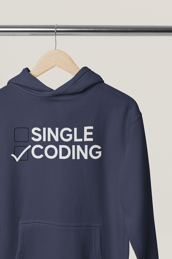 Single/Coding Hoodie