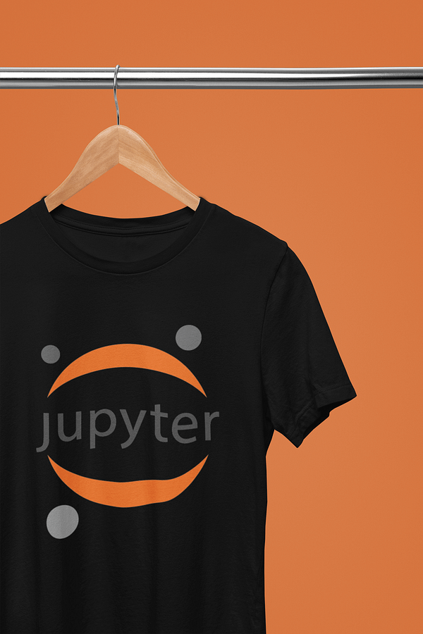 Jupyter Logo T-Shirt - Data Science & Python Apparel
