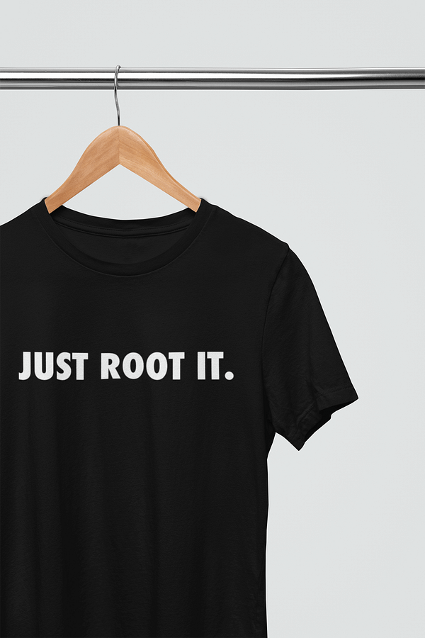 Just Root It T-Shirt – Linux Enthusiast Tee